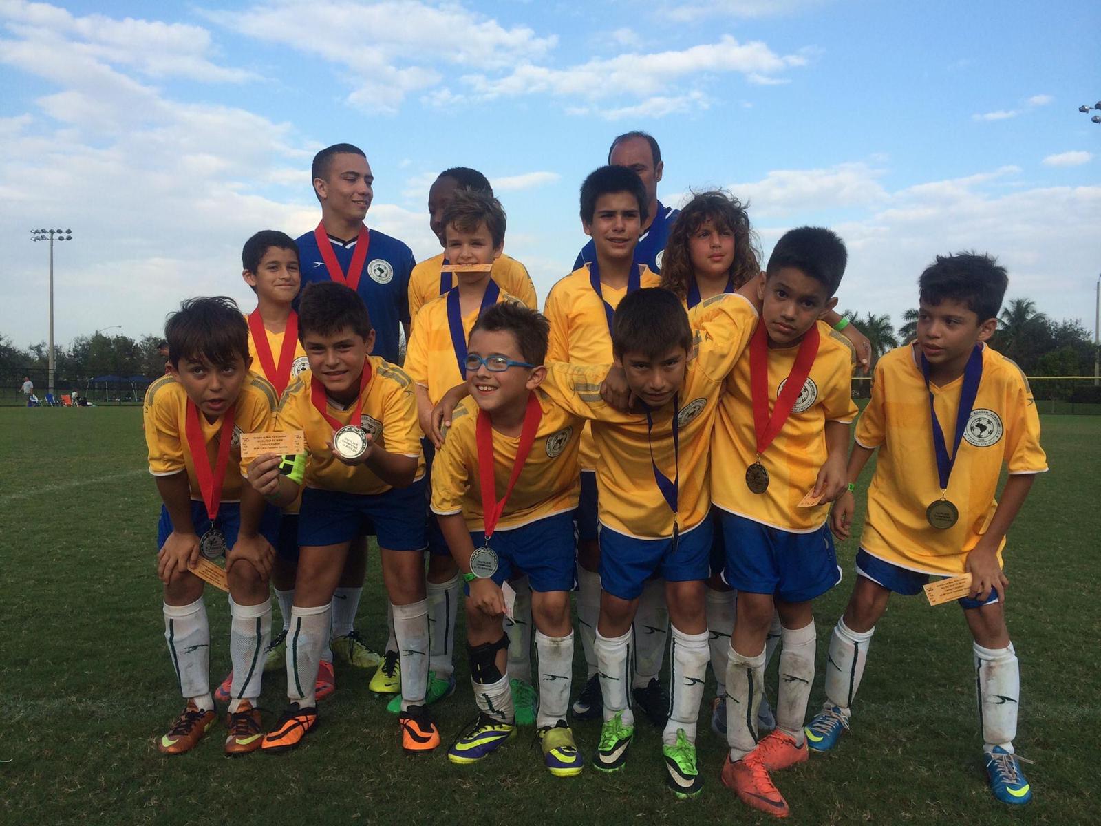 U13 BOYS TROPHY CASE Brazil Soccer Academy